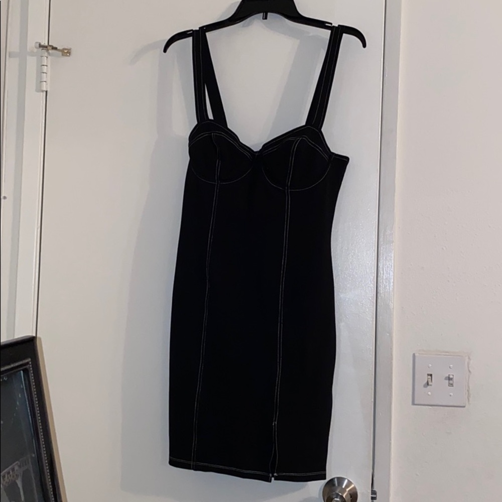ASTR THE LABEL Black Dress